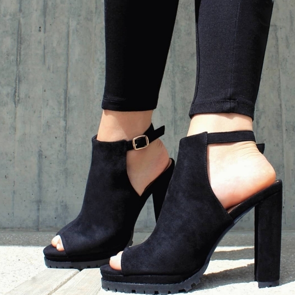 8 💓 Jackie's Heel  - Black - Picture 6 of 6
